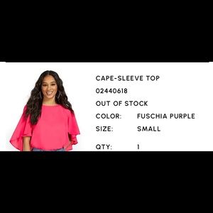 Flutter sleeve shirt